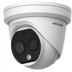 Hikvision DS-2TD1228-2/QA, IP Turret Termo optická kamera; objektiv 2,1mm, IR 15m, Audio, Alarm, blikač Hikvision DS-2TD1228-2/QA, IP Turret Termo optická kamera; objektiv 2,1mm, IR 15m, Audio, Alarm, blikač