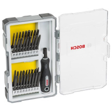 Bosch sada 37 kusů šroubovacích nástavců s rukojetí PH, PZ, SL, TH, TQ, H, TW, SP, R a držákem Bosch sada 37 kusů šroubovacích nástavců s rukojetí PH, PZ, SL, TH, TQ, H, TW, SP, R a držákem