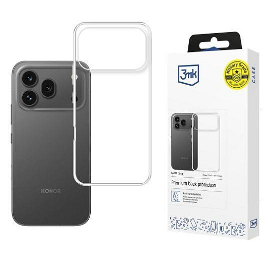 3mk ochranný kryt Clear Case pro Honor 600 Pro 5G 3mk ochranný kryt Clear Case pro Honor 600 Pro 5G