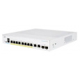 Cisco switch CBS350-8P-E-2G-UK (8xGbE,2xGbE/SFP combo,8xPoE+,60W,fanless) - REFRESH