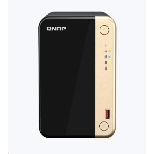 QNAP TS-264-8G (4C/CeleronN5095/2,9GHz/8GBRAM/2xSATA/2xM.2/2x2,5GbE/2xUSB2.0/2xUSB3.2/1xPCIe/1xHDMI)