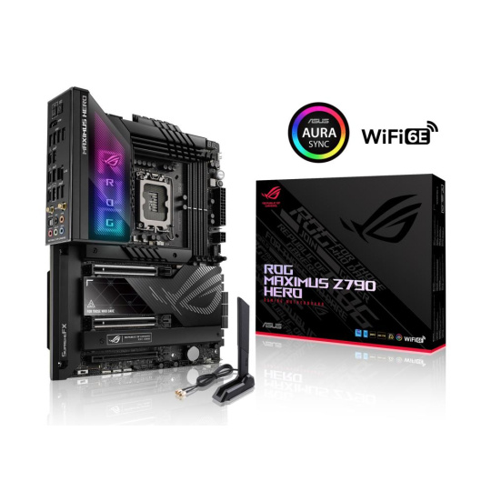 ASUS MB Sc LGA1700 ROG MAXIMUS Z790 HERO, Intel Z790, 4xDDR5, 1xHDMI, WI-FI