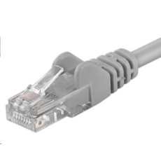 PremiumCord Patch kabel UTP RJ45-RJ45 CAT6 30m šedá