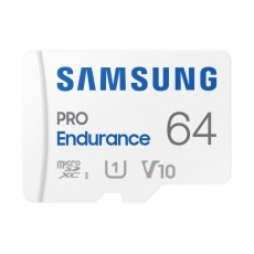 Karta Samsung micro SDXC 64GB PRO Endurance + SD adaptér