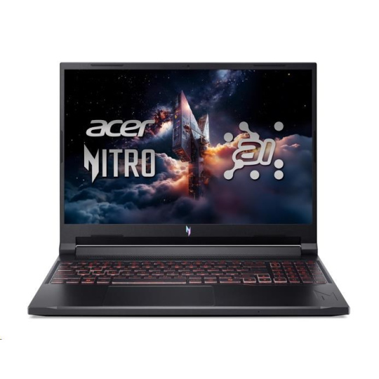 BAZAR - ACER NTB Nitro V 16 AI (ANV16-42-R0YY),R5 240,16"WUXGA,16GB,1TB SSD,RTX 5060,W11H,Black - Poškozený obal (Komple