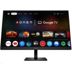 LCD HP OMEN 32x; 80 cm, 31,5", 4k IPS; 144Hz; 400 nits;Google TV, HDMI 2.0,DP 1.4;USB-C 65W PD,USB-A LCD HP OMEN 32x; 80 cm, 31,5", 4k IPS; 144Hz; 400 nits;Google TV, HDMI 2.0,DP 1.4;USB-C 65W PD,USB-A