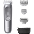Braun BG7550 tělový zastřihovač, 4 nástavce, 100% omyvatelný, technologie SmoothShave, výdrž 100 min, nerezové čepele