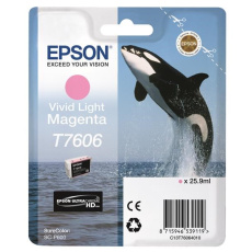 Atramentová tyčinka EPSON ULTRACHROME HD "Scythe" - Vivid Light Magenta - T7606 (25,9 ml)