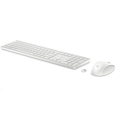 HP 650 Wireless Keyboard & Mouse Black- CZ/SK klávesnice a myš, bílá