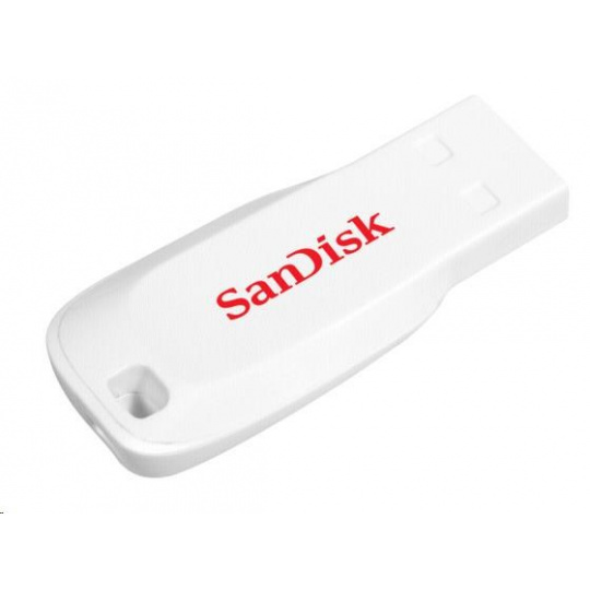 SanDisk Flash disk 16 GB Cruzer Blade, USB 2.0, biela