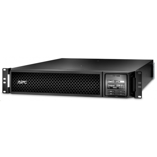 APC Smart-UPS SRT 3000VA RM 208/230V IEC, On-Line, 2U, montáž do stojana (2700W)