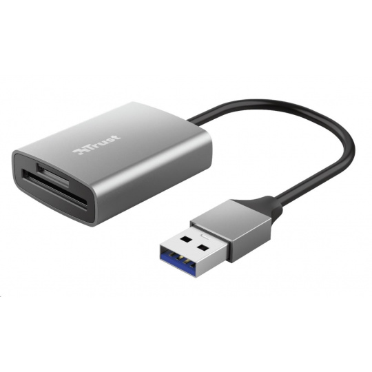 Čítačka pamäťových kariet TRUST DALYX Rýchla, externá, USB 3.2, 8cm