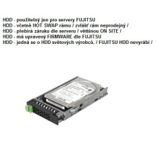 FUJITSU HDD SRV SAS 12G 1.2TB 10K 512n H-P 3.5" EP - TX1330M2 TX2560M2 RX1330M2 RX2520M2 RX2530M2 RX2540M2 RX2560M2