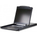 ATEN 8-portový KVM PS/2+USB, OSD, rack, 19" LCD, touchpad, klávesnica