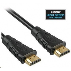 PREMIUMCORD HDMI High Speed + Ethernet kábel (v1.4) 10 m, pozlátené konektory