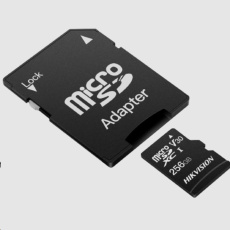 HIKVISION MicroSDHC karta 8GB C1 (R:23MB/s, W:10MB/s) + bez adaptéru