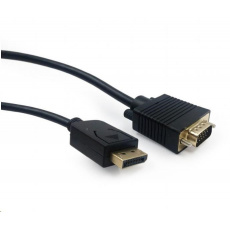 GEMBIRD CABLEXPERT Kábel DisplayPort na VGA, M/M, 1,8 m