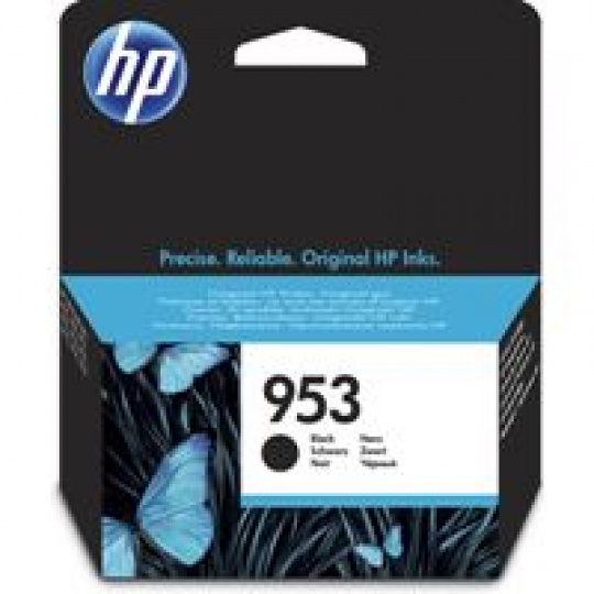 HP 953 Black Original Ink Cartridge (1,000 pages)