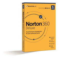 NORTON 360 DELUXE 50GB +VPN 1 používateľ pre 5 zariadení na 2 roky - ESD