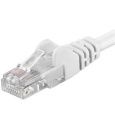 PremiumCord Patch kabel UTP RJ45-RJ45 CAT6 10m bílá