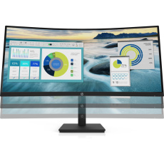 HP LCD P34hc 34" širokouhlý VA (3440x1440, 5ms, 250nits, 3500:1,DP, HDMI, USB-C(DP, 65W out),USB 3.2 4x, 3w Repro