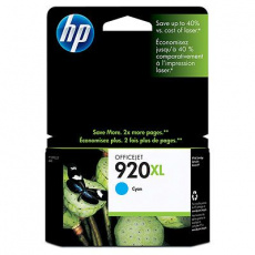 HP 920XL Cyan Ink Cart, 6 ml, CD972AE (700 pages)