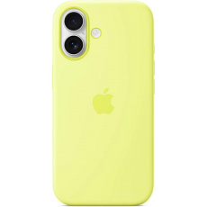 Apple iPhone 17 Silicone Case with MagSafe - Neon Yellow Apple iPhone 17 Silicone Case with MagSafe - Neon Yellow
