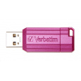 VERBATIM Flash disk 32 GB Hi-Speed Store 'n' Go, Pinstripe, USB 2.0, Horúco ružová