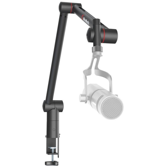 AVERMEDIA stojan pro streamovací mikrofon Live Streamer ARM, rameno, stolní, černo-červená