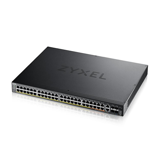 BAZAR - Zyxel XGS2220-54HP, L3 Access Switch, 600W PoE, 40xPoE+/10xPoE++, 48x1G RJ45 2x10mG RJ45, 4x10G SFP+ Uplink, inc BAZAR - Zyxel XGS2220-54HP, L3 Access Switch, 600W PoE, 40xPoE+/10xPoE++, 48x1G RJ45 2x10mG RJ45, 4x10G SFP+ Uplink, inc