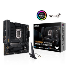 BAZAR - ASUS MB Sc LGA1700 TUF GAMING B760M-PLUS WIFI D4, Intel B760, 4xDDR4, 1xDP, 1xHDMI, WI-FI, mATX (Bez příšlušenst BAZAR - ASUS MB Sc LGA1700 TUF GAMING B760M-PLUS WIFI D4, Intel B760, 4xDDR4, 1xDP, 1xHDMI, WI-FI, mATX (Bez příšlušenst