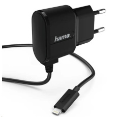 Sieťová nabíjačka Hama s káblom, micro USB, 1 A