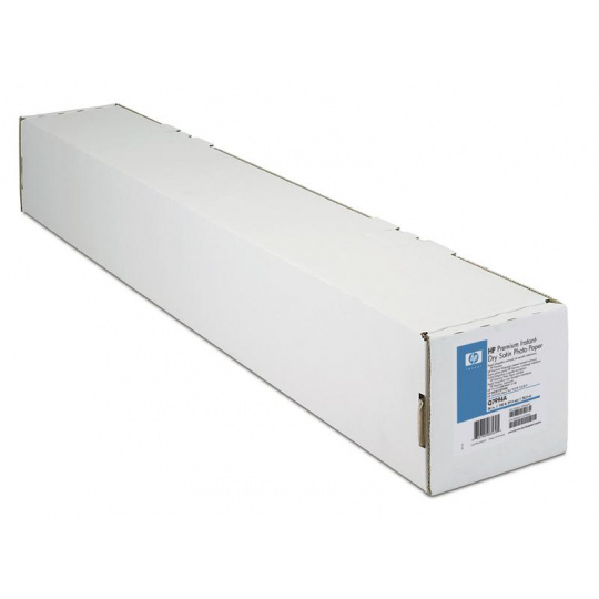 HP Premium Instant-dry Satin Photo Paper, 261 mikrónov (10.3 mil) - 260 g/m2 - 914 mm x 30.5 m, Q7994A