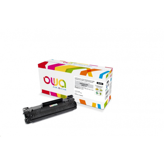 OWA Armor toner pre HP Laserjet P1505, 2000 strán, CB436A, čierna/čierna