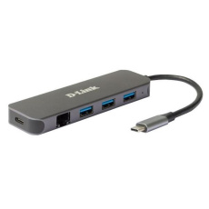 D-Link DUB-2334 USB-C Hub with Gigabit Ethernet and 3x USB3.0