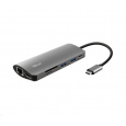 Adaptér TRUST DALYX, 7 v 1, USB-C
