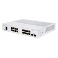 Cisco switch CBS250-16T-2G (16xGbE,2xSFP,fanless) - REFRESH