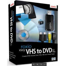 Roxio Easy VHS to DVD for Mac BOX - jazyk English