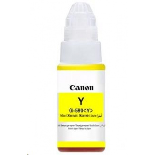 Canon BJ INK GI-590 Y (fľaštička so žltým atramentom) 70ml 7000str