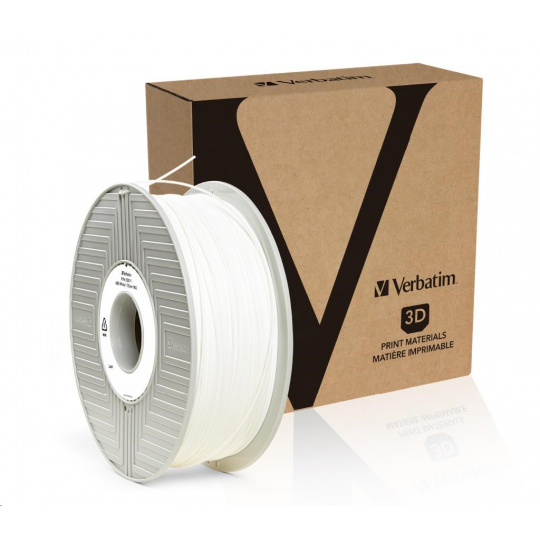 VERBATIM Filament pre 3D tlačiarne ABS 1.75mm, 404m, 1kg biela