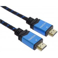 Kábel HDMI PremiumCord Ultra HDTV 4K@60Hz 2.0b kov+pozlátené konektory 1,5m Kábel HDMI PremiumCord Ultra HDTV 4K@60Hz 2.0b kov+pozlátené konektory 1,5m