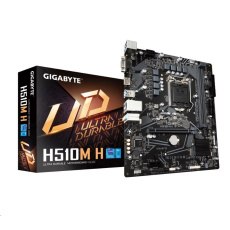 BAZAR - GIGABYTE MB Sc LGA1200 H510M H, Intel H510, 2xDDR4, 1xHDMI, VGA, mATX - Po opravě (Bez příšlušenství) BAZAR - GIGABYTE MB Sc LGA1200 H510M H, Intel H510, 2xDDR4, 1xHDMI, VGA, mATX - Po opravě (Bez příšlušenství)