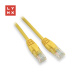 LYNX UTP patch kabel Cat5e, PVC, CCA, 15m, žlutý