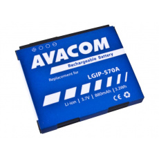 AVACOM batéria pre mobilný telefón LG KP500 Li-Ion 3,7V 880mAh (náhradná batéria LGIP-570A)