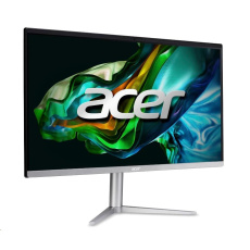 ACER PC AiO Aspire C24-1300 - Ryzen 3 7320U,23,8" FHD IPS,8GB,512GB M.2 SSD,Radeon610M,W11Original,stříbrná,KB+Mouse