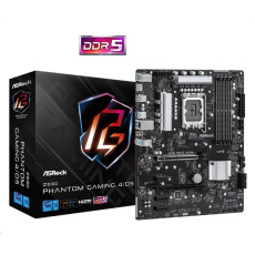 BAZAR - ASRock MB Sc LGA1700 Z690 Phantom Gaming 4/D5, Intel Z690, 4xDDR5, 1xHDMI - Po opravě (Bez příšlušenství)