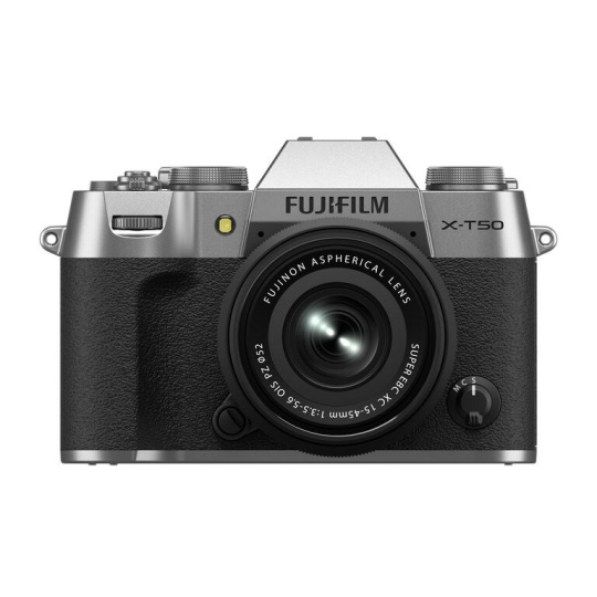Fujifilm X-T50 + Fujinon XC15-45mm silver