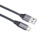 PREMIUMCORD USB-C na USB 3.0 A (USB 3.1 generácia 1, 3A, 5Gbit/s) 0,5 m opletenie