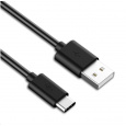 Kábel USB PREMIUMCORD 3.1 C/M - USB 2.0 A/M, rýchlonabíjací prúd 3A, 2 m, čierna