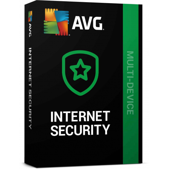 Rozšírenie AVG Internet Security (pre viacero zariadení, až pre 10 pripojení) na 24 mesiacov ESD